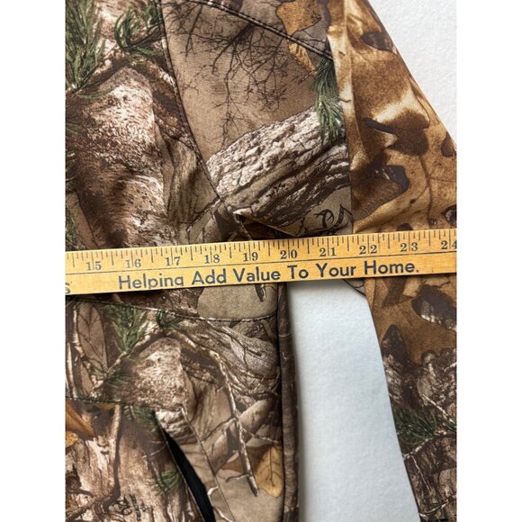 Berne Outdoor Realtree Camo Hooded Jacket XL Youth Fleece Lined - Picture 11 of 15